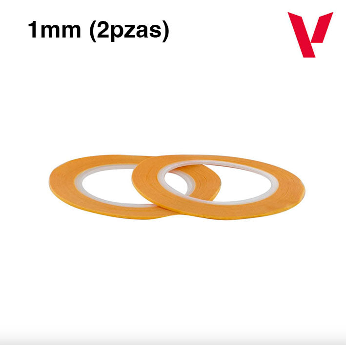 Vallejo Masking Tape - Cinta Adhesiva para Enmascarar - Ancho de 1mm a 3mm