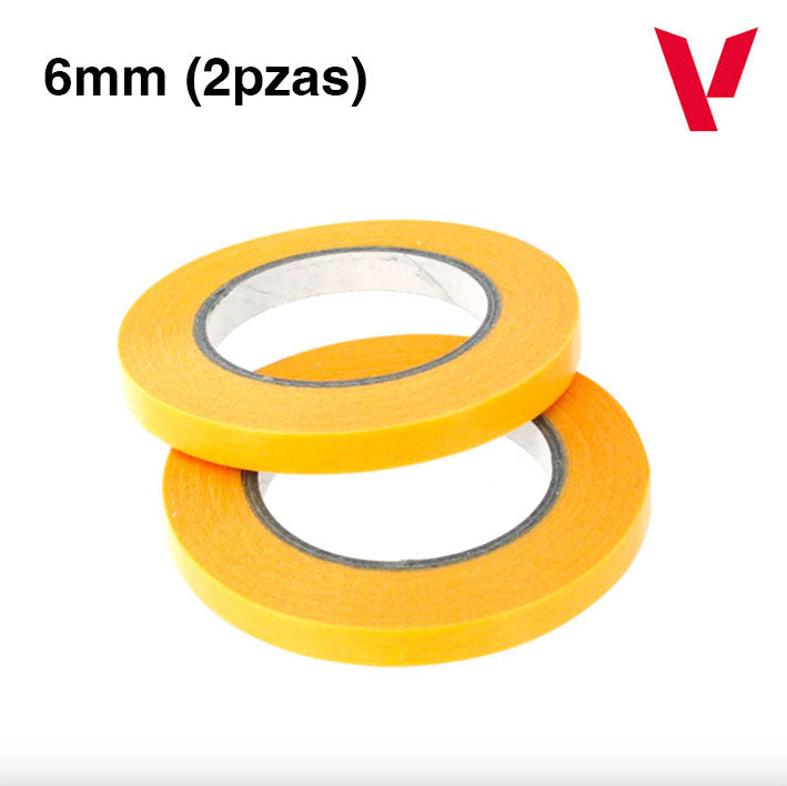 Vallejo Masking Tape - Cinta Adhesiva para Enmascarar - Ancho de 6mm a 18mm