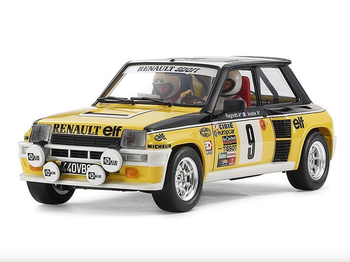 Modelo a escala 1/24 para armar: Auto Renault 5 Turbo Rally