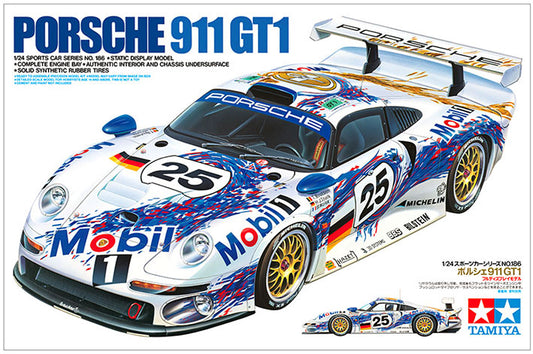 Modelo a escala 1/24 para armar: PORSCHE 911 GT1