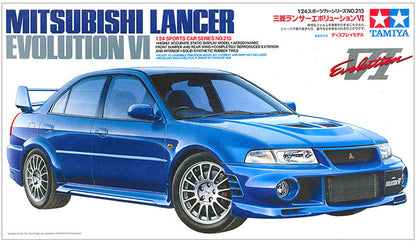 Modelo a escala 1/24 para armar: MITSUBISHI LANCER EVOLUTION VI