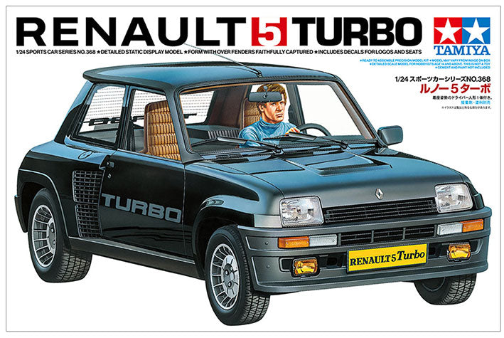 Modelo a escala 1/24 para armar: Auto Renault 5 Turbo