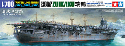 Modelo a escala 1/700 para armar: JAPANESE AIRCRAFT CARRIER ZUIKAKU - PEARL HARBOR ATTACK (Portaaviones)