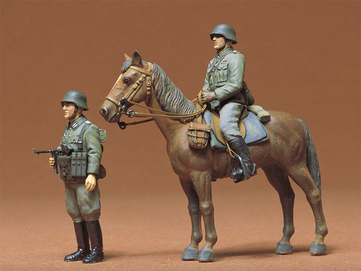 Modelo a escala 1/35 para armar: Militar - WEHRMACHT MOUNTED INFANTRY SET