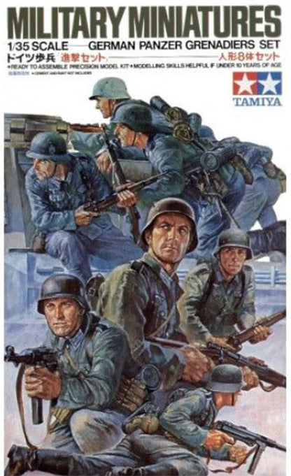 Modelo a escala 1/35 para armar: Militar - GERMAN PANZER GRENADIERS (GRANADEROS PANZER ALEMANES)