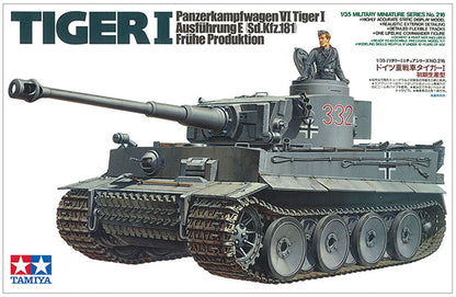 Modelo a escala 1/35 para armar: GERMAN TIGER I EARLY PRODUCTION