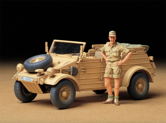 Modelo a escala 1/35 para armar: GERMAN KUBELWAGEN TYPE 82 AFRICA-CORPS