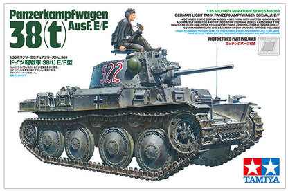 Modelo a escala 1/35 para armar: GERMAN LIGHT TANK PANZERKAMPFWAGEN 38(t) Ausf.E/F