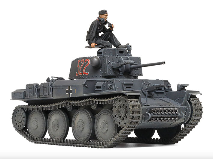 Modelo a escala 1/35 para armar: GERMAN LIGHT TANK PANZERKAMPFWAGEN 38(t) Ausf.E/F