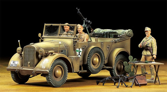 Modelo a escala 1/35 para armar: German Horch Kfz.15 "North African Campaign