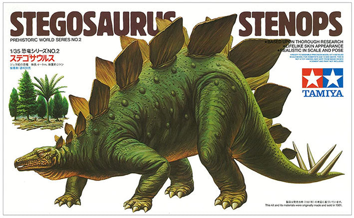 Modelo a escala 1/35 para armar: Stegosaurus Stenops
