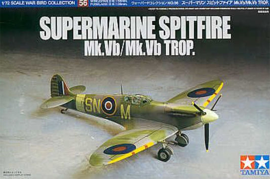 Modelo a escala 1/72 para armar: SUPERMARINE SPITFIRE MK.VB/MK.VB TROP