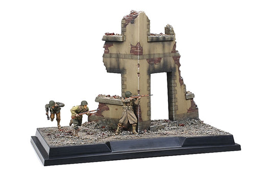 Modelo a escala 1/35 para armar: Militar - Scene Set#3 - Us Infantry (Battle Of Ardennes 1944)