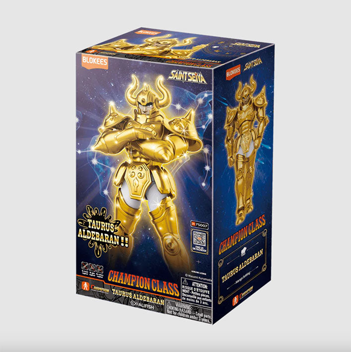 Blokees Figura Armable de Saint Seiya: Champion Class - Aldebaran de Tauro