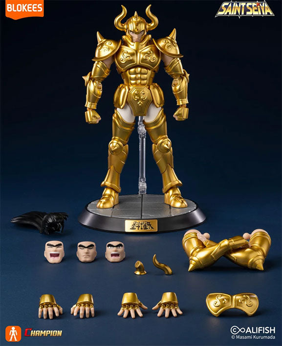 Blokees Figura Armable de Saint Seiya: Champion Class - Aldebaran de Tauro