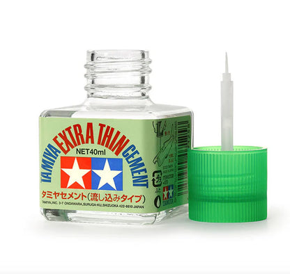 Pegamento Extra Delgado (Extra Thin Cement) - Tamiya 40ml