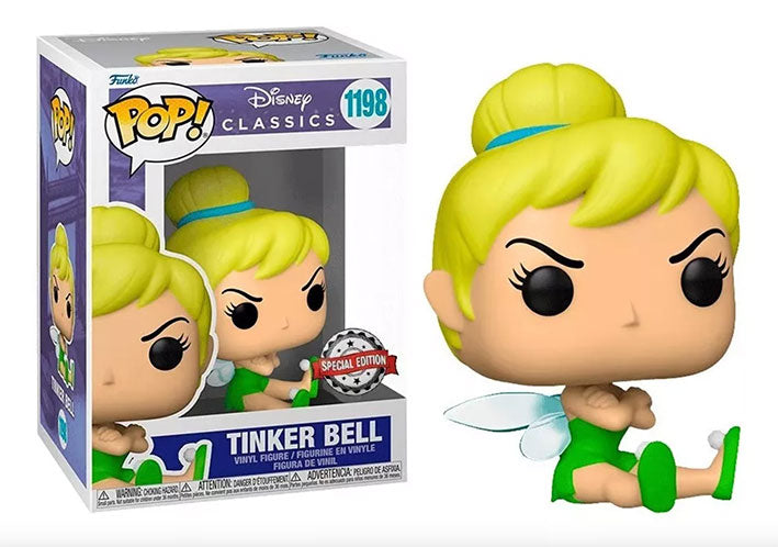 Funko Pop Disney: Peter Pan - Tinker Bell Enojada