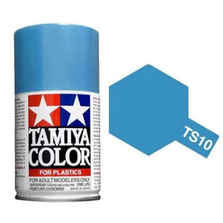 Pintura Aerosol Laca - Tamiya TS10 (French Blue) - Azul Francés 100ml