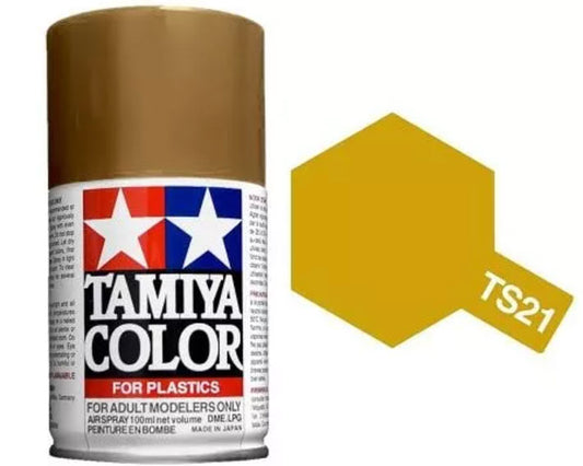 Pintura Aerosol Laca - Tamiya TS21 (Gold) - Dorado 100ml