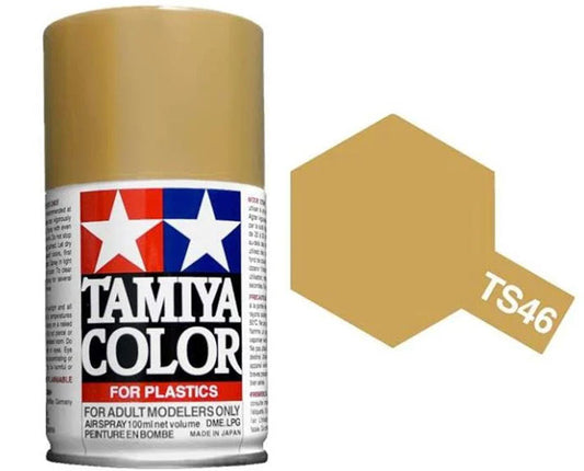 Pintura Aerosol Laca - Tamiya TS46 (Light Sand) -  Arena Clara 100ml