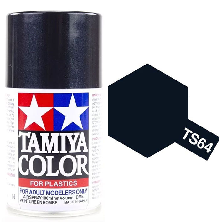 Pintura Aerosol Laca - Tamiya TS64 (Dark Mica Blue) - Azul Mica Oscuro 100ml