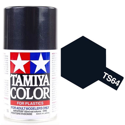 Pintura Aerosol Laca - Tamiya TS64 (Dark Mica Blue) - Azul Mica Oscuro 100ml
