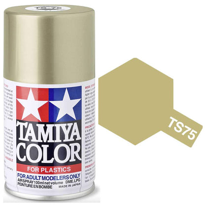 Pintura Aerosol Laca - Tamiya TS75 (Champagne Gold) -  Champán Dorado 100ml