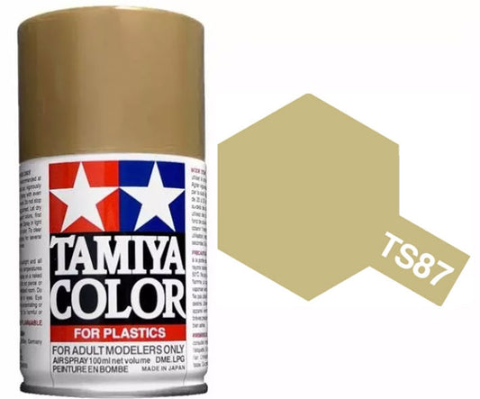 Pintura Aerosol Laca - Tamiya TS87 (Titanium Gold) - Titanio Oro 100ml