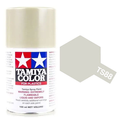 Pintura Aerosol Laca - Tamiya TS88 (Titanium Silver) - Titanio Plata 100ml
