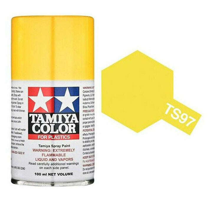 Pintura Aerosol Laca - Tamiya TS97 (Pearl Yellow) - Amarillo Perla 100ml