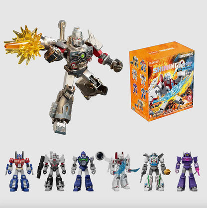 Blokees Transformers Versión Brillante: 04 Spark of Deception - 1 Figura Armable Sorpresa con Luz