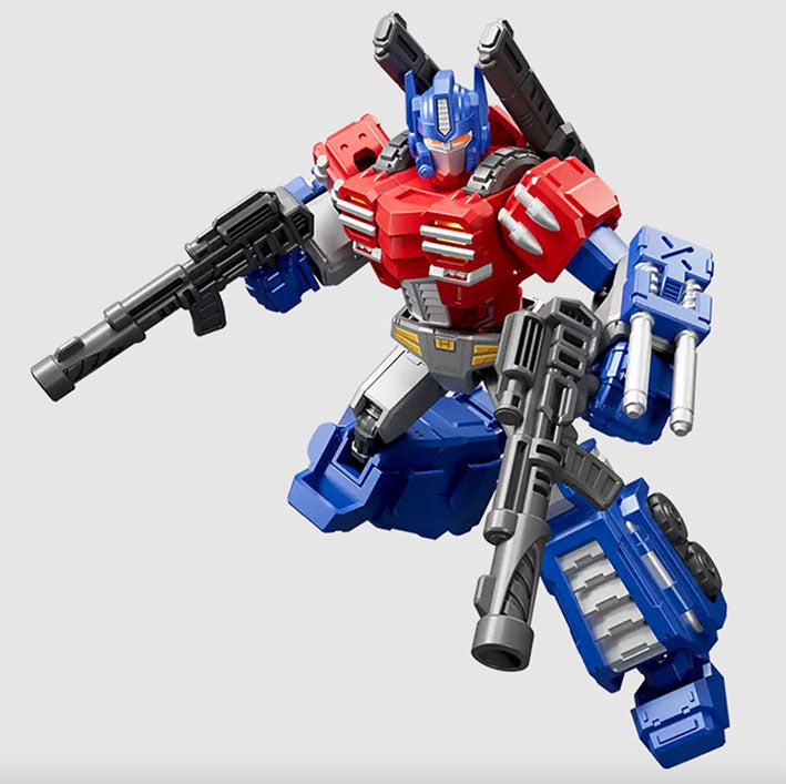 Blokees Transformers Versión Brillante: 04 Spark of Deception - 1 Figura Armable Sorpresa con Luz