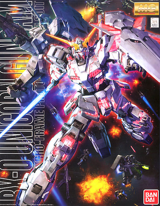 Bandai - Gundam Model Kit - Unicorn Gundam Screen Image MG 1/100
