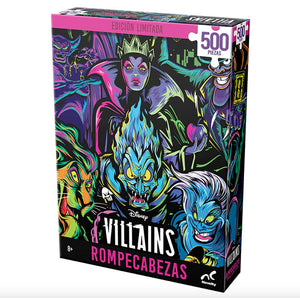 ROMPECABEZAS 500 PIEZAS NOVELTY: VILLANOS DE DISNEY