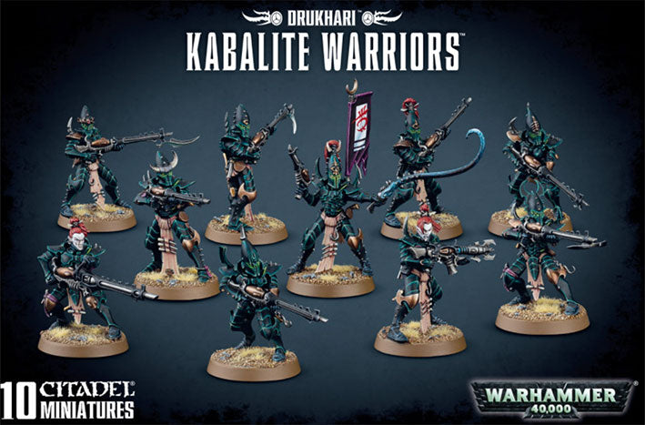 Warhammer 40k - Drukhari - Kabalite Warriors