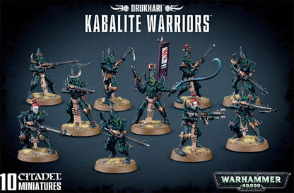 Warhammer 40k - Drukhari - Kabalite Warriors