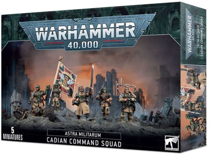 Warhammer 40k - Astra Militarum - Cadian Command Squad