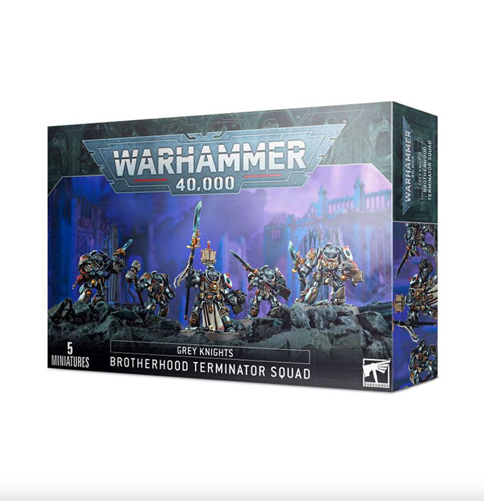 Warhammer 40k - Grey Knights - Brotherhood Terminator Squad