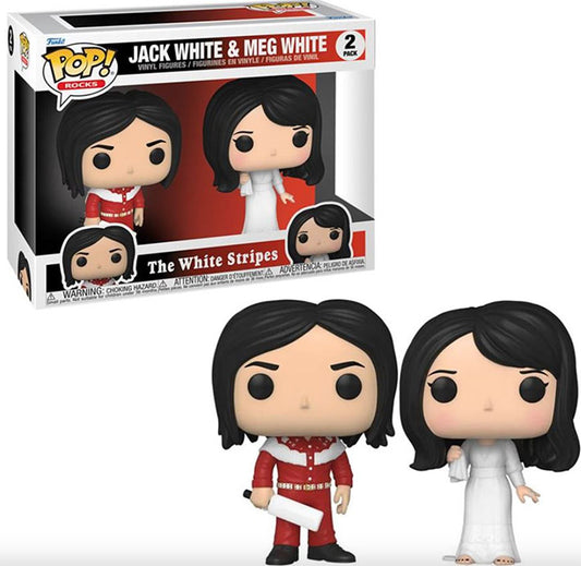 Funko Pop Rocks: The White Stripes - Jack White & Meg White