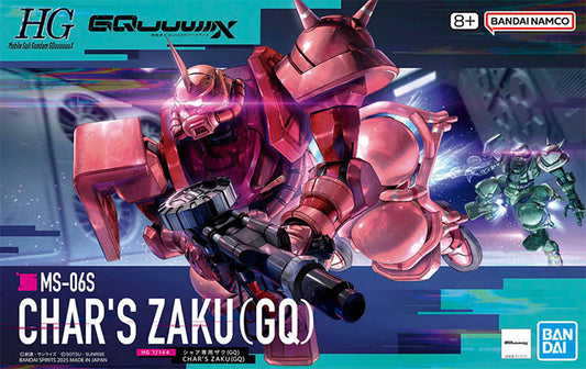 Bandai - Gundam Model Kit - Char's Zaku (GQ) HG 1/144
