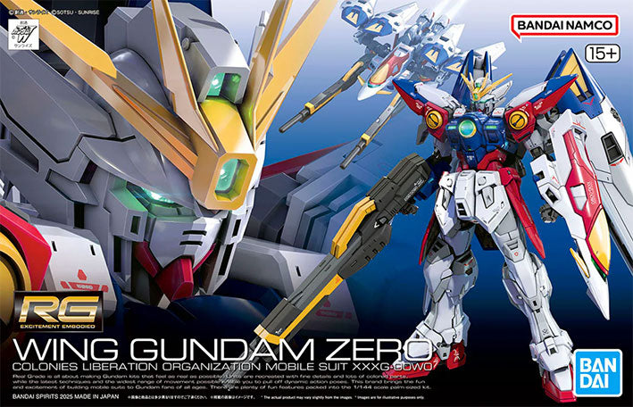 Bandai - Gundam Model Kit - Wing Gundam Zero RG 1/144