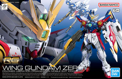 Bandai - Gundam Model Kit - Wing Gundam Zero RG 1/144