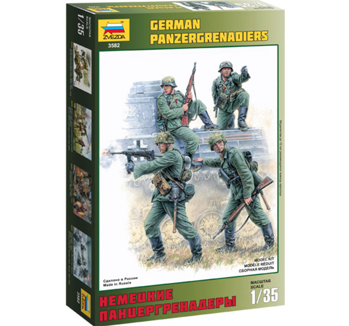 Modelo a escala 1/35 para armar: Militar - German panzergrenadiers