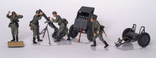 Modelo a escala 1/35 para armar: Militar - German 120-mm Mortar 42 with Trailer and Crew WWII