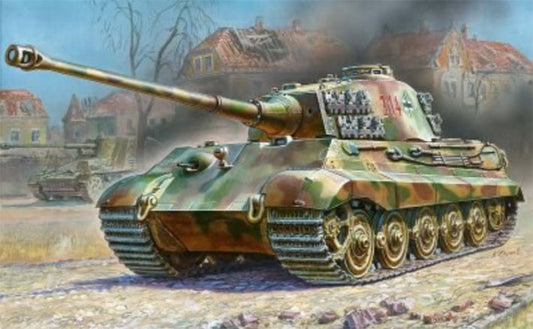 Modelo a escala 1/35 para armar: Tanque Henschel Kingtiger