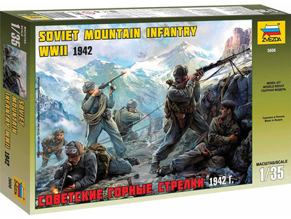 Modelo a escala 1/35 para armar: Militar - Soviet Mountain Troops WWII