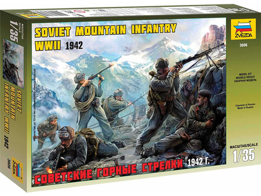 Modelo a escala 1/35 para armar: Militar - Soviet Mountain Troops WWII