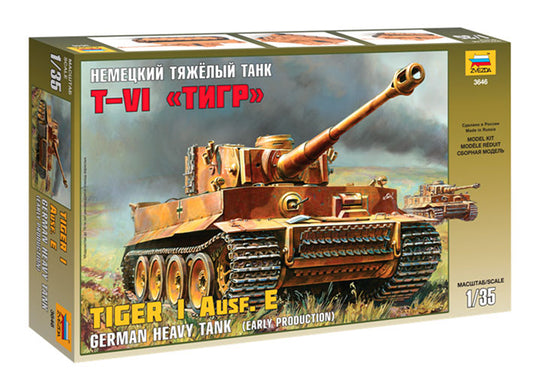 Modelo a escala 1/35 para armar: Tanque Tiger I (Kursk)