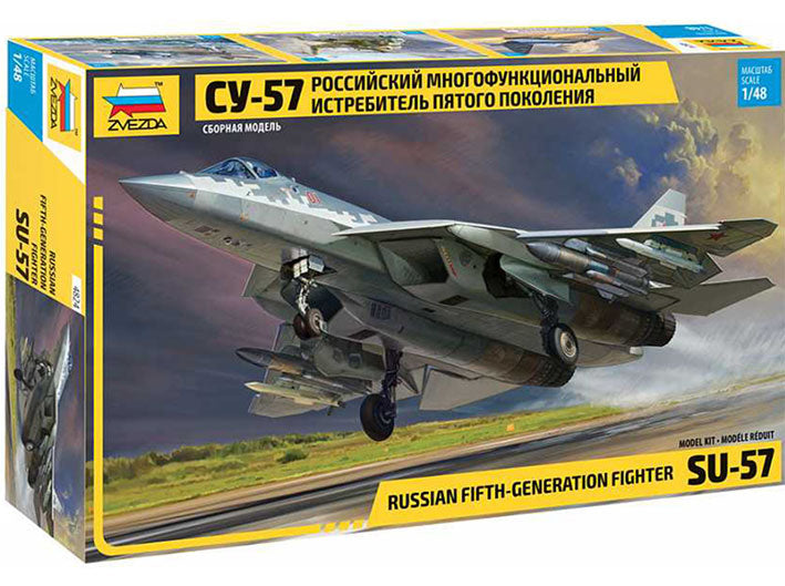 Modelo a escala 1/48 para armar: Avión Sukhoi Su-57