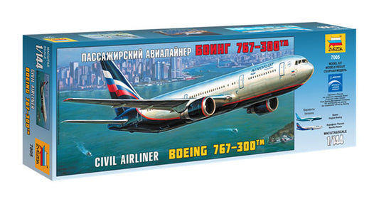 Modelo a escala 1/144 para armar: Avión Boeing 767-300
